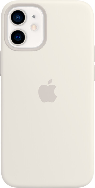 Apple silikonový kryt s MagSafe pro iPhone 12 mini, bílá_1272808862