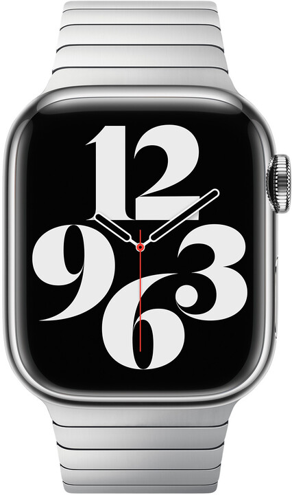 Apple Watch článkový tah 38mm, stříbrná_884232564