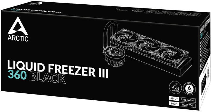 Arctic Liquid Freezer III 360, černá_985472976