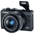 Canon EOS M100 + EF-M 15-45mm IS STM + EF-M 55-200mm IS STM, černá_959464086