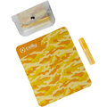 CELLY kapesní čisticí set na displeje s pouzdrem Clean Kit Pochette 5 ml, žlutá