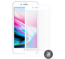Screenshield ochrana displeje Tempered Glass pro Apple iPhone 8 Plus, bílá_1420119672