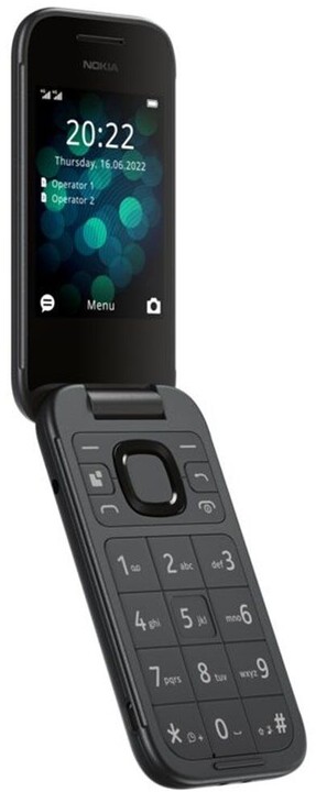 Nokia 2660 Flip, Dual Sim, Black_446843291