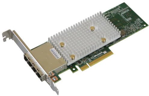 Microsemi Adaptec řadič HBA 1100-16e Single, 12Gbps SAS/SATA, 16 portů ext., x8 PCIe Gen 3