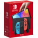 Nintendo Switch – OLED Model, červená/modrá Poukaz 200 Kč na nákup na Mall.cz + O2 TV HBO a Sport Pack na dva měsíce