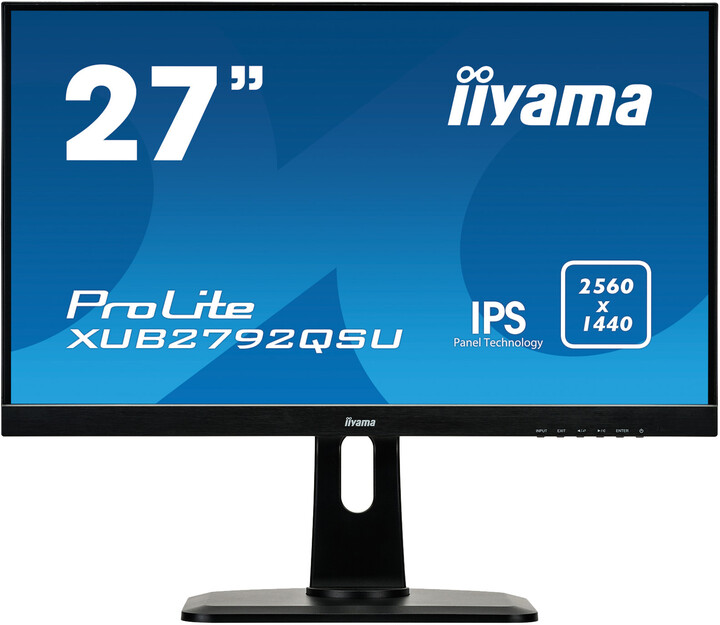 27 монитор iiyama prolite xub2792qsu b1 обзор