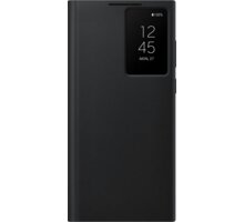 Samsung flipové pouzdro Clear View pro Galaxy S22 Ultra, černá Poukaz 200 Kč na nákup na Mall.cz