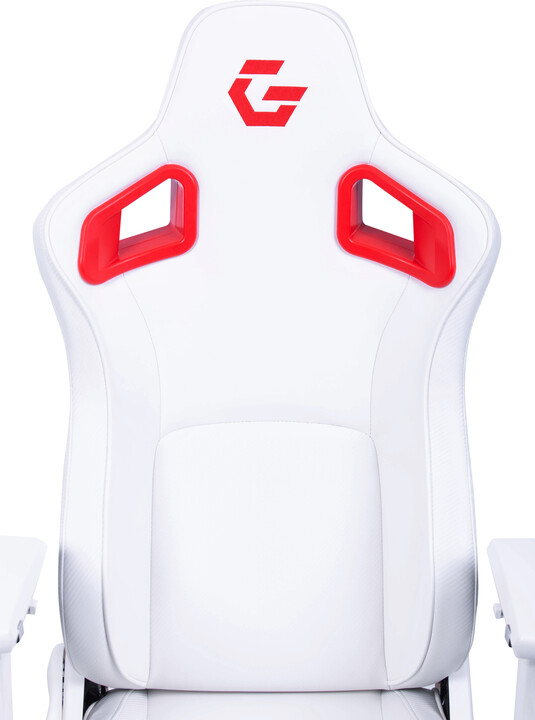 CZC.Gaming Templar, herní židle, bílá/červená_334860684
