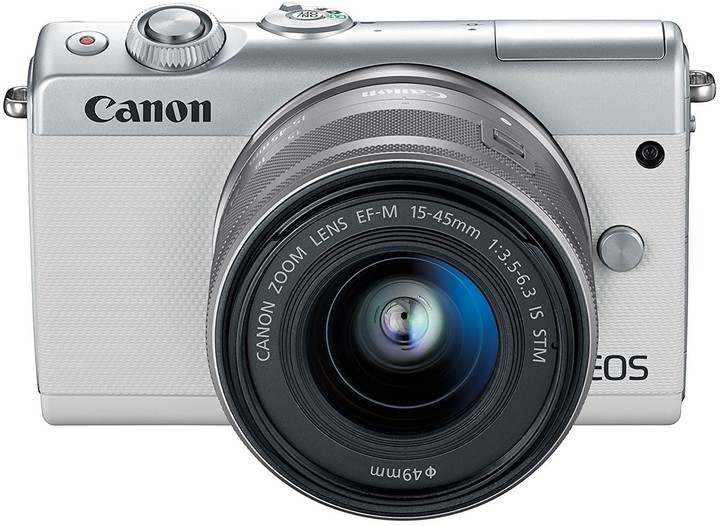 Canon EOS M100 + EF-M 15-45mm IS STM, bílá_233857684