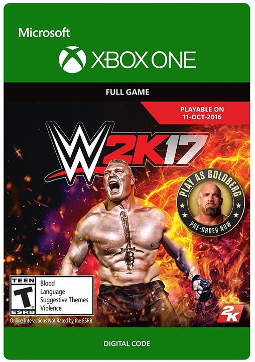 WWE 2K17: Standard Edition (Xbox ONE) - elektronicky_1430074506