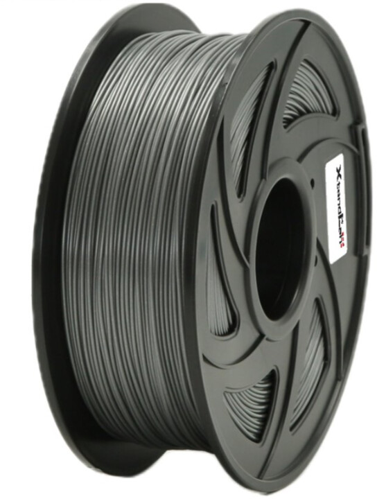 XtendLAN tisková struna (filament), PLA, 1,75mm, 1kg, stříbrný_1131777205