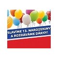 Oslavy 13. narozenin začínají na Hájích - pojďte slavit s námi!
