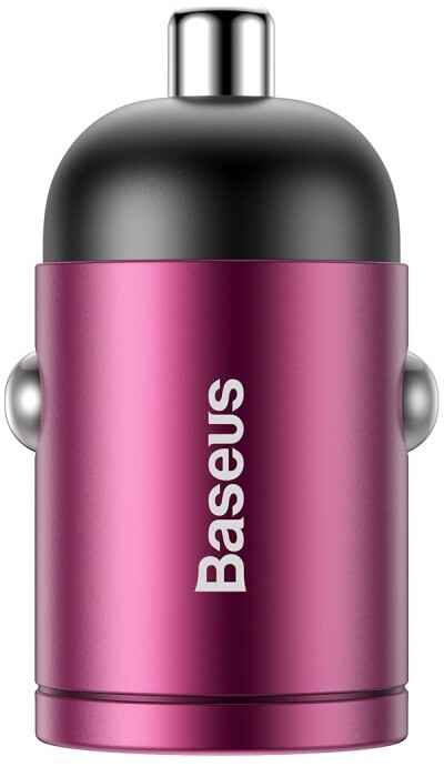 Baseus Tiny Star Mini nabíječka do automobilu USB (30W), růžová_740961504