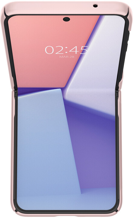 Spigen ochranný kryt AirSkin pro Samsung Galaxy Z Flip4, růžová_270315555