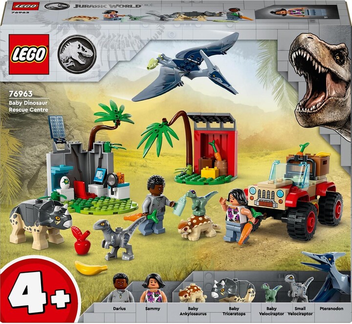 LEGO® Jurassic World 76963 Záchranářské středisko pro dinosauří mláďata_831920768