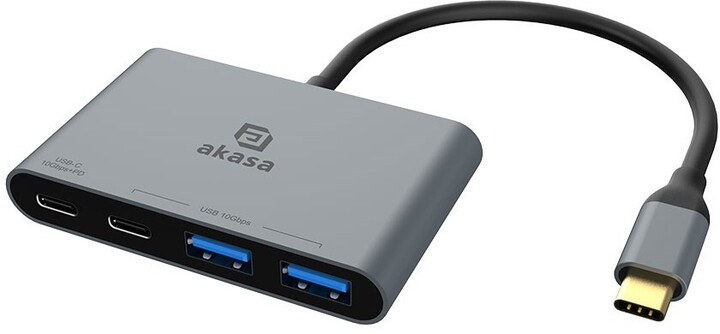 AKASA USB hub 4v1, PD 100W_1674353214