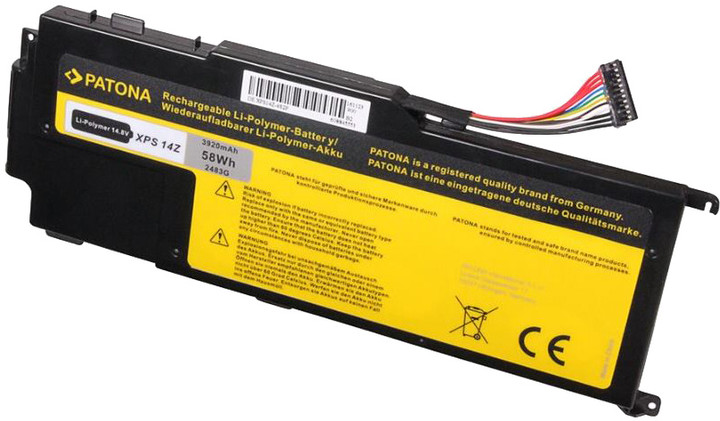Patona baterie pro DELL XPS 14Z 3920mAh Li-Pol 14,8V_1560976949