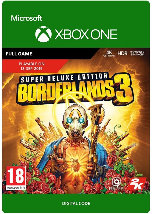 Borderlands 3: Super Deluxe Edition (Xbox ONE) - elektronicky_1845149326