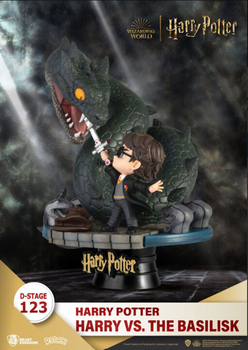 Figurka Harry Potter - Harry Potter vs The Basilik, 16cm_1111298749