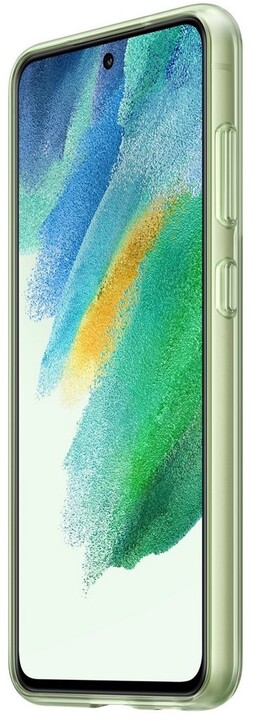 Samsung poloprůhledný zadní kryt s poutkem pro Galaxy S21 FE, zelená_1698070265