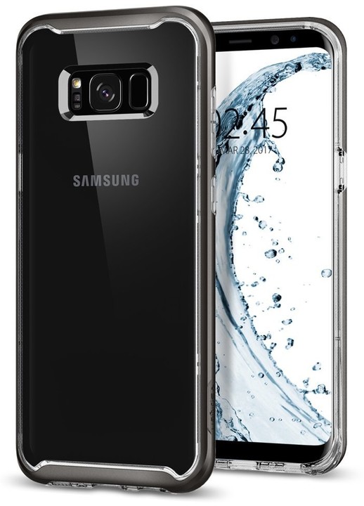 Spigen Neo Hybrid Crystal pro Samsung Galaxy S8+, gunmetal_222196084