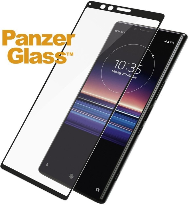 PanzerGlass Edge-to-Edge pro Sony Xperia 1, černá_1509682924