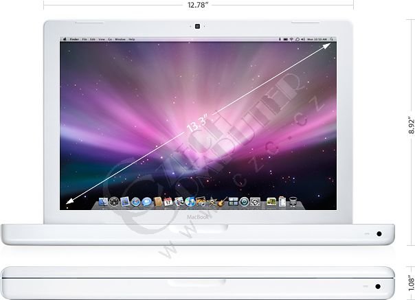 Apple MacBook White Core 2 Duo 2.2GHz + Windows XP Home_1601331888