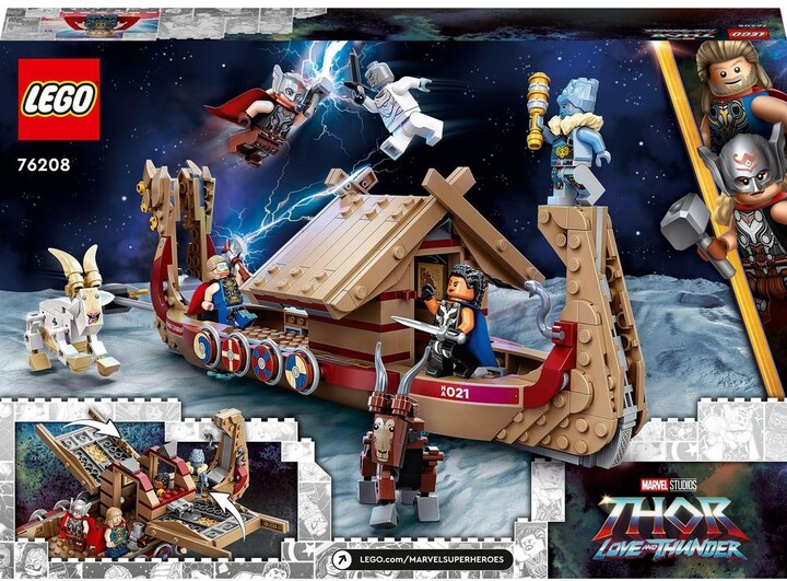 LEGO® Marvel Super Heroes 76208 Loď s kozím spřežením_1122738075