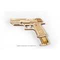 UGEARS stavebnice - Pistol Wolf-01, mechanická, dřevěná_1113184785