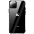 BASEUS Shining Series gelový ochranný kryt pro Apple iPhone 11 Pro Max, stříbrná_371398543