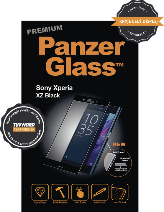 PanzerGlass Premium pro Sony Xperia XZ/XZs, černé_12529737