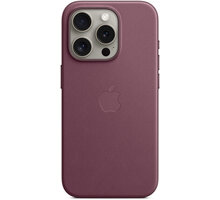 Apple kryt z tkaniny FineWoven s MagSafe na iPhone 15 Pro, morušově rudá MT4L3ZM/A