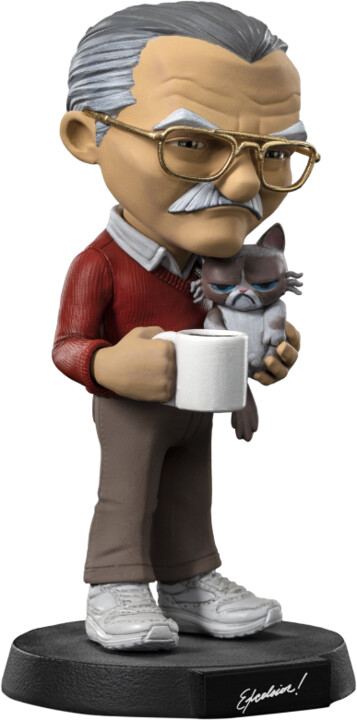 Figurka Mini Co. Marvel - Stan Lee with Grumpy Cat_597093768