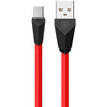 Remax Alien datový kabel s micro USB, 1m, červeno-černá