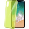 CELLY TPU pouzdro Ultrathin pro Apple iPhone X, světle zelené