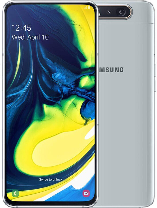 Samsung Galaxy A80, 8GB/128GB, White_752679643