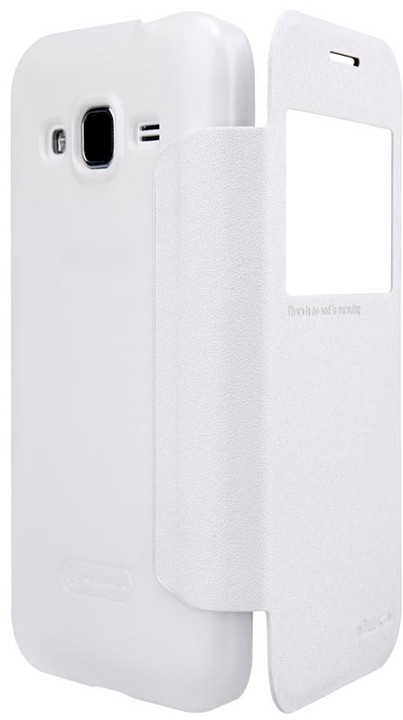 Nillkin Sparkle S-View pouzdro pro Samsung G360 Galaxy Core Prime, bílá_1900318993