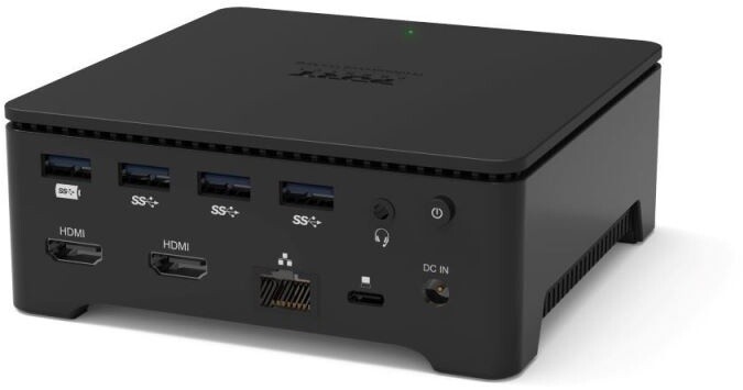 PORT CONNECT Dokovací stanice 8v1 USB-C/A, 2x 2K, dual video, HDMI, Ethernet, 3,5mm jack_995314586