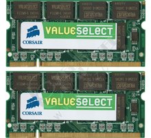 Corsair Value 2GB (2x1GB) DDR2 667 (S2GSDSKIT667D2) SO-DIMM_1400019987