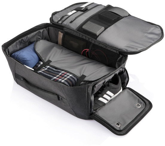 XD Design cestovní bezpečnostní batoh/taška Bobby Duffle 30L, černá_817161407