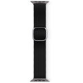 EPICO textilní pletený pásek pro Apple Watch 42/44/45 mm, černá_224653672