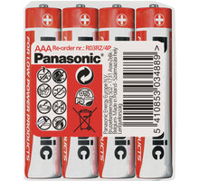 Panasonic baterie R03 4S AAA Red zn