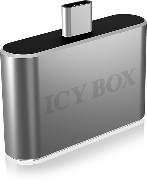 ICY BOX IB-Hub1201-C, USB-C na 2x USB 2.0, stříbrný_2130655296