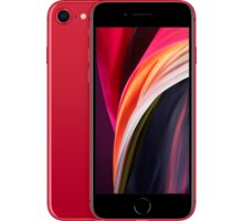 Repasovaný iPhone SE 2020, 64GB, Red (by Renewd) O2 TV HBO a Sport Pack na dva měsíce
