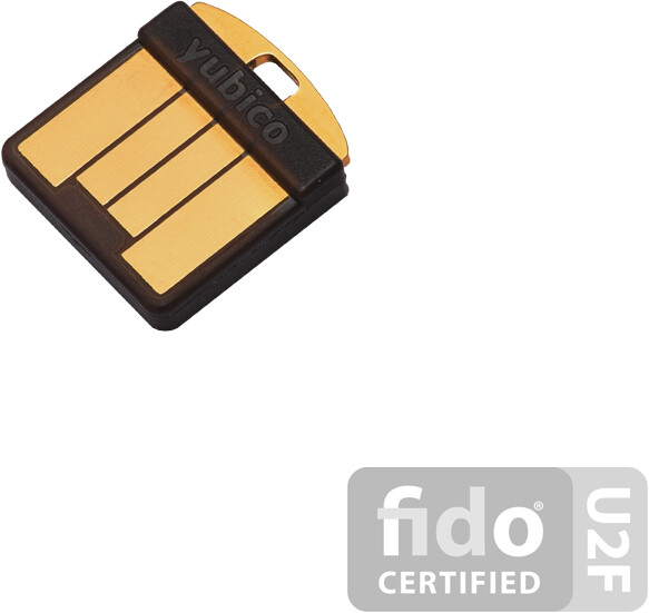 YubiKey 5 Nano - USB-A, klíč/token s vícefaktorovou autentizaci, podpora OpenPGP a Smart Card (2FA)_804859151
