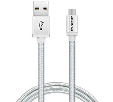 ADATA Micro USB 2m, stříbrný_626787003