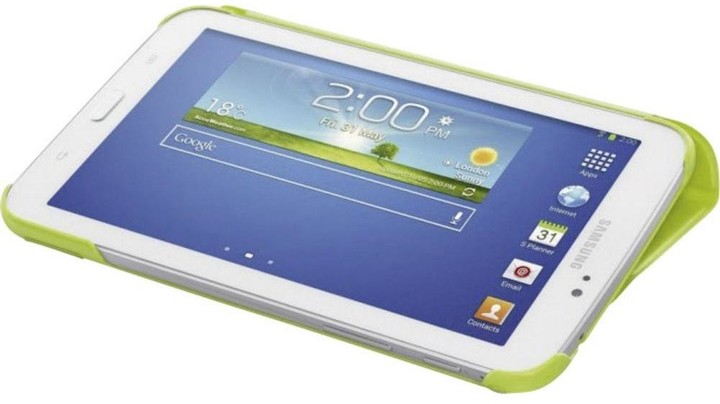 Samsung polohovací pouzdro EF-BT210BG pro Samsung Galaxy Tab 3 7&quot;, zelená_1275110610
