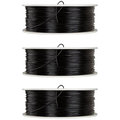 Verbatim tisková struna (filament), PLA, 1,75mm, 3x1kg, černá