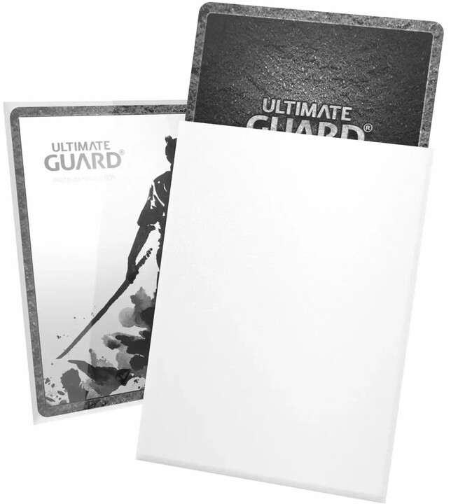 Ochranné obaly na karty Ultimate Guard - Katana Sleeves Standard Size, bílá, 100 ks (66x91)_1080754518