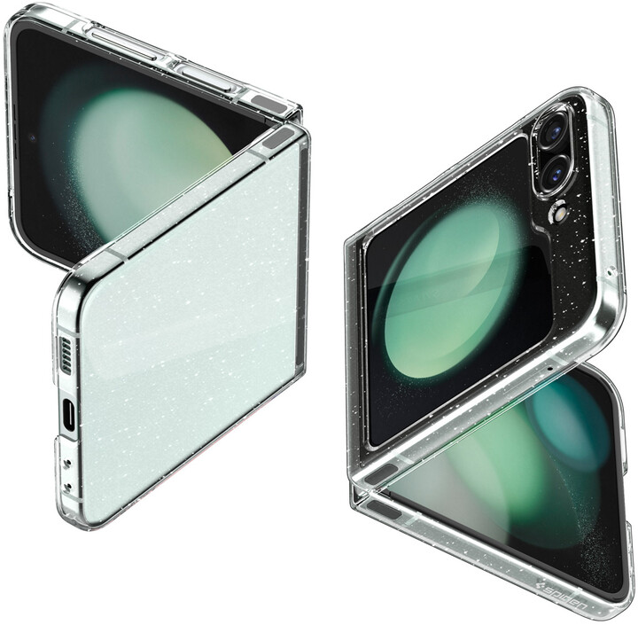 Spigen ochranný kryt Air Skin Glitter pro Samsung Galaxy Z Flip5, crystal quartz_1595006723